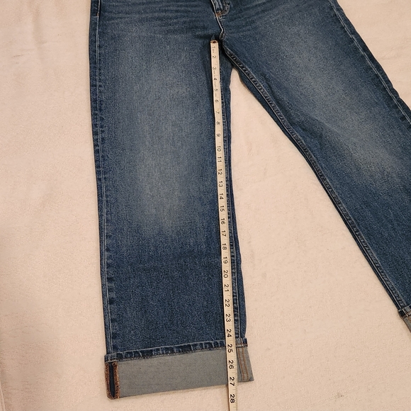 ASKK NY Cool Cat straight leg mid rise jeans NWT size 34 non-stretch Flashback - Picture 14 of 14